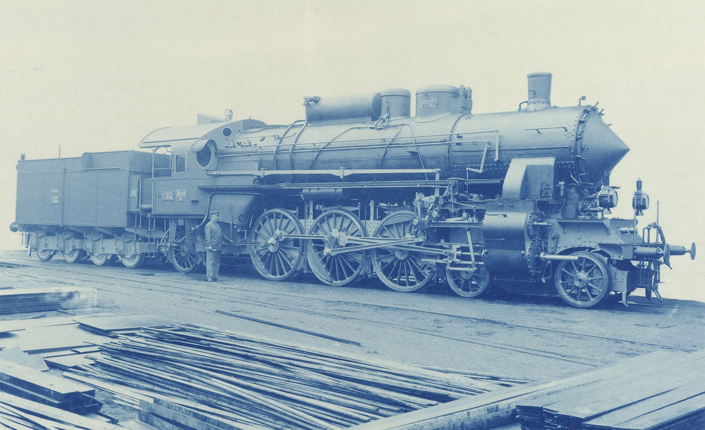 Detail of Locomotive by Anonymous