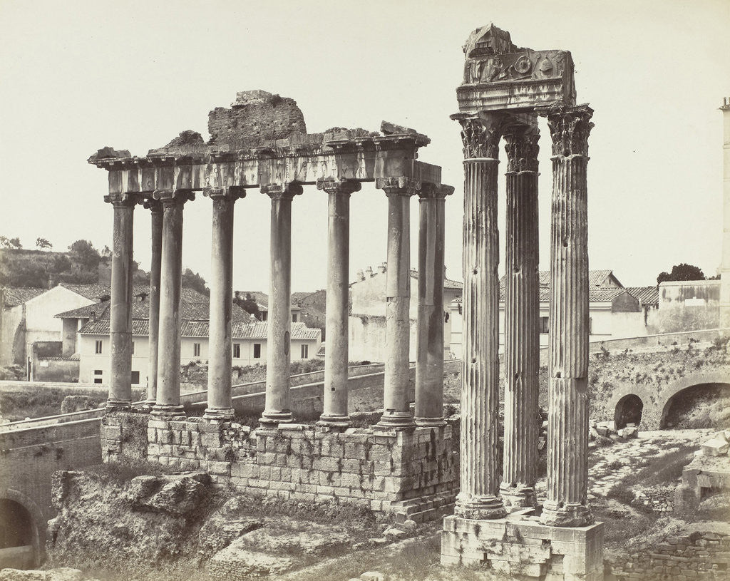 Detail of Face in the Roman Forum, Rome by Paul Emile Placet