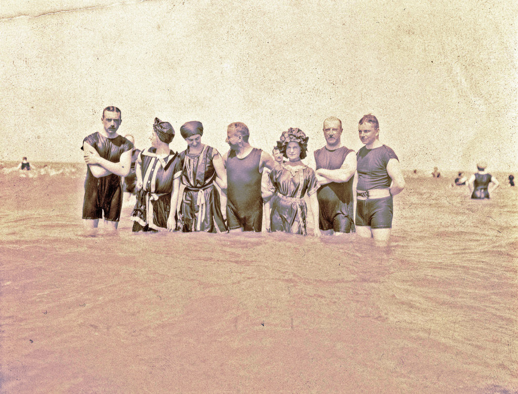 Detail of People at Sea, North Sea, the Netherlands or Germany by Anonymous