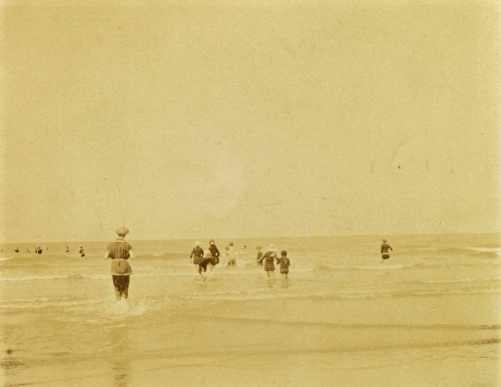 Detail of People at Sea North Sea, the Netherlands or Germany by Anonymous