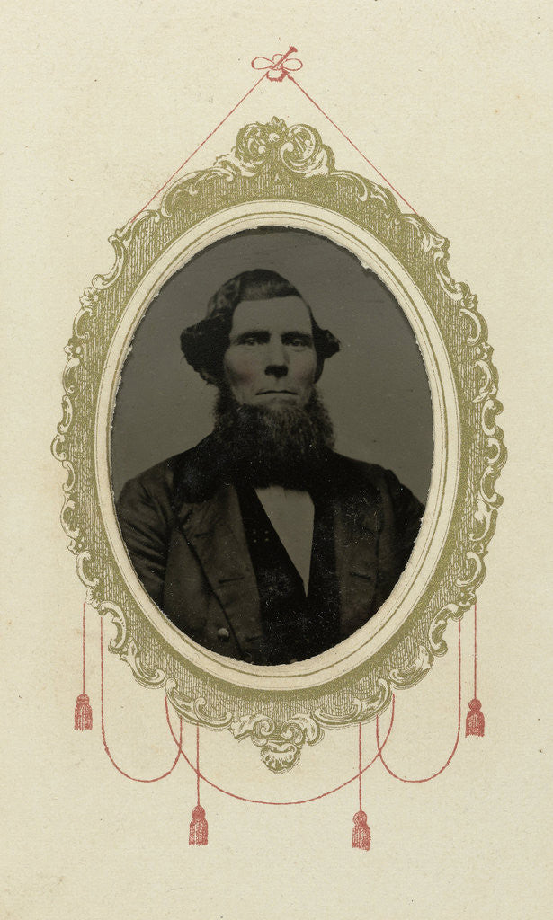 Detail of Portrait of a Man by E.H. Fairbank