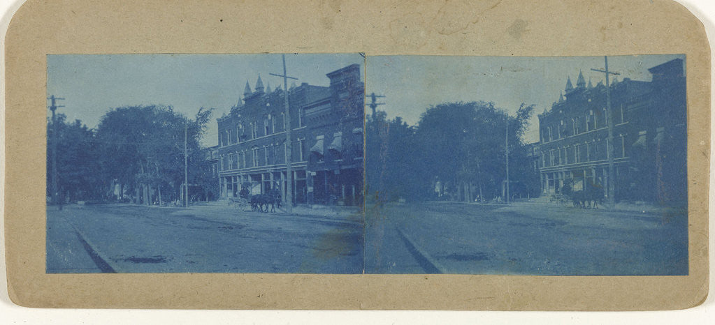 Detail of View in a city, USA, USA by Anonymous