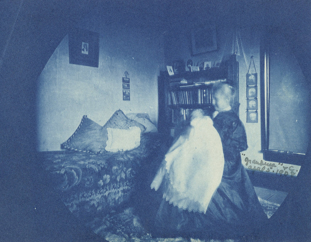 Detail of Chandler Davenport on the day of his baptism by Anonymous