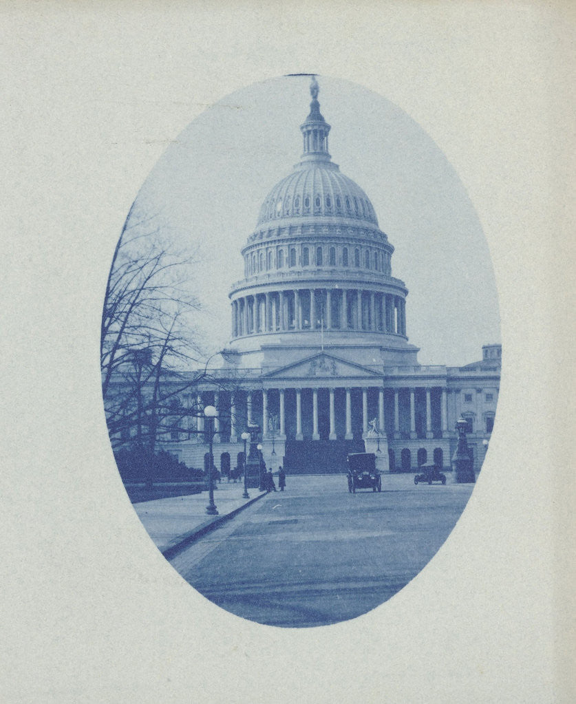 Detail of view of the Capitol, Washington DC, USA by Anonymous
