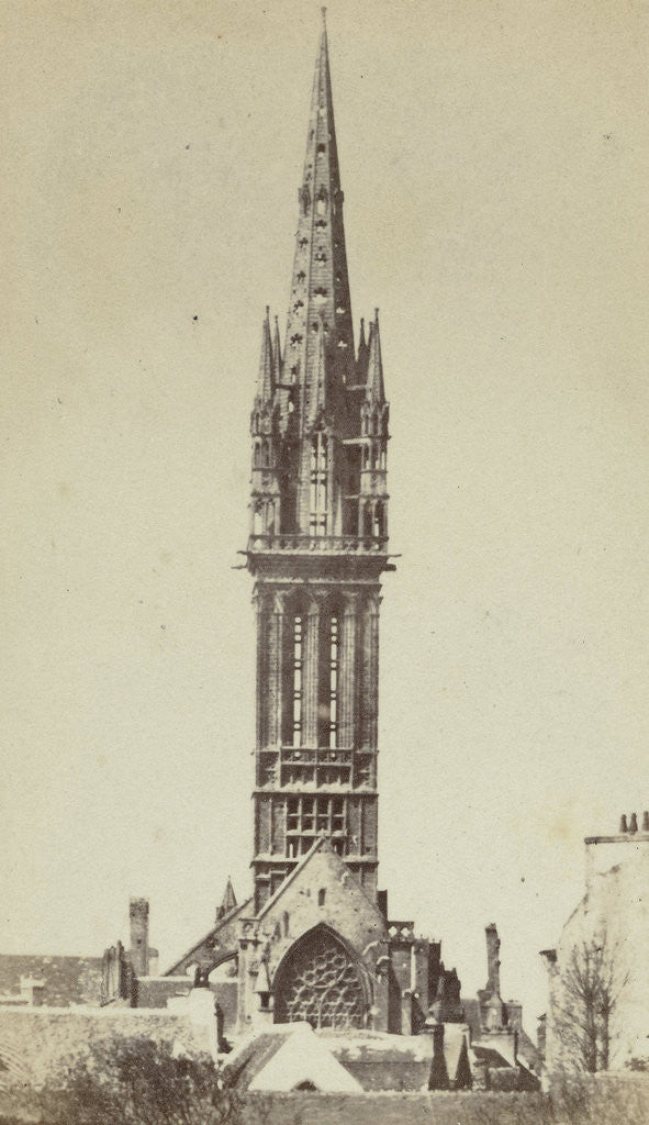 Detail of Church, Brittany, France by Anonymous