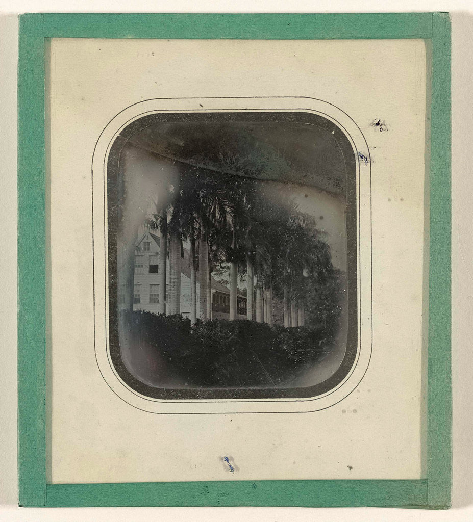 Detail of Sight of the Outer FL Pichot, in the suburb Zeelandia, Suriname by Anonymous