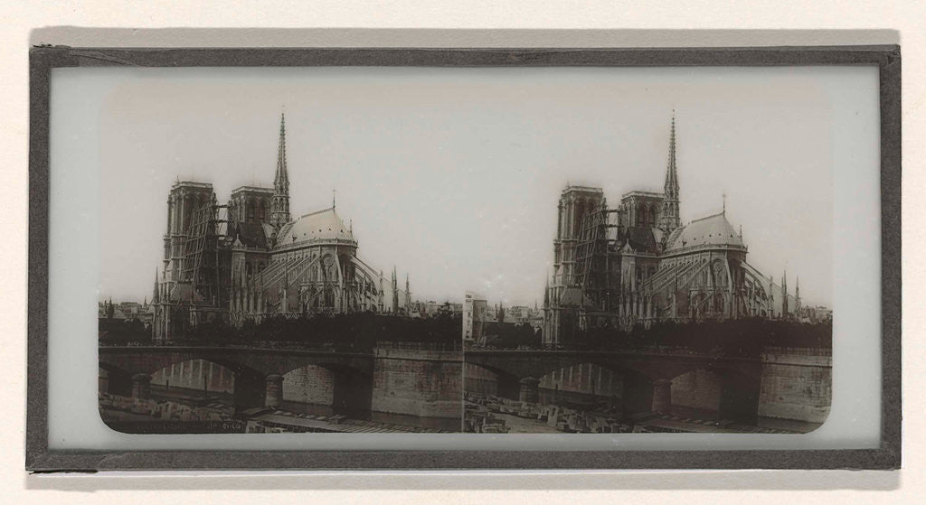 Detail of Notre-Dame de côté by Anonymous