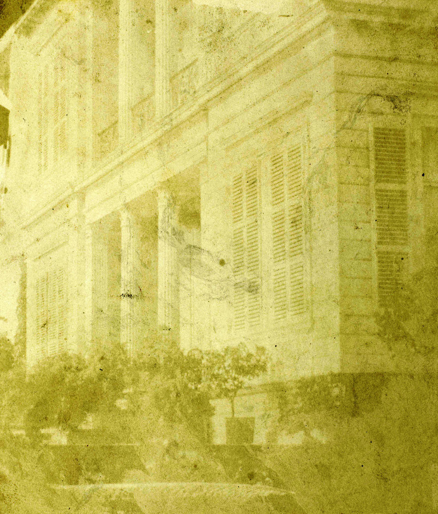 Detail of Neo-classical rural mansion by Eduard Isaac Asser