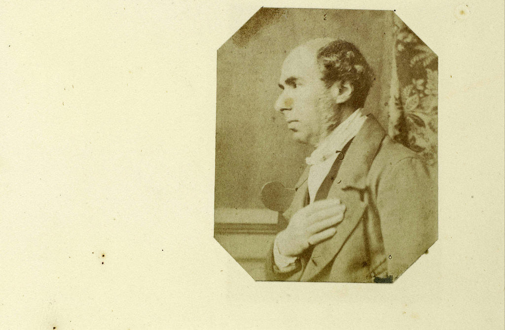 Detail of Self Portrait, Declaration Sincere by Eduard Isaac Asser