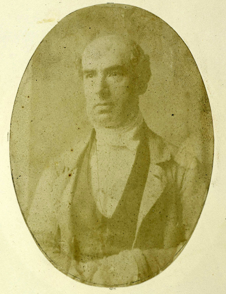 Detail of Self Portrait, Etat maladif-conséquence by Eduard Isaac Asser