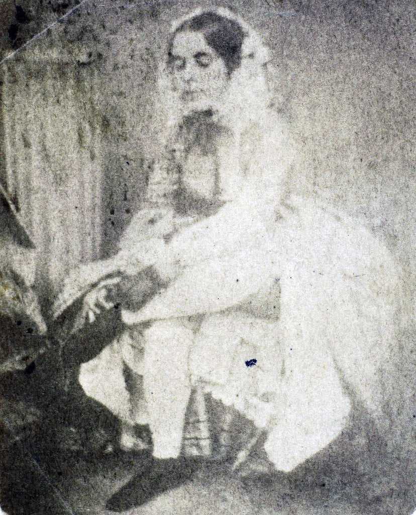 Detail of French stereo photo by Eduard Isaac Asser