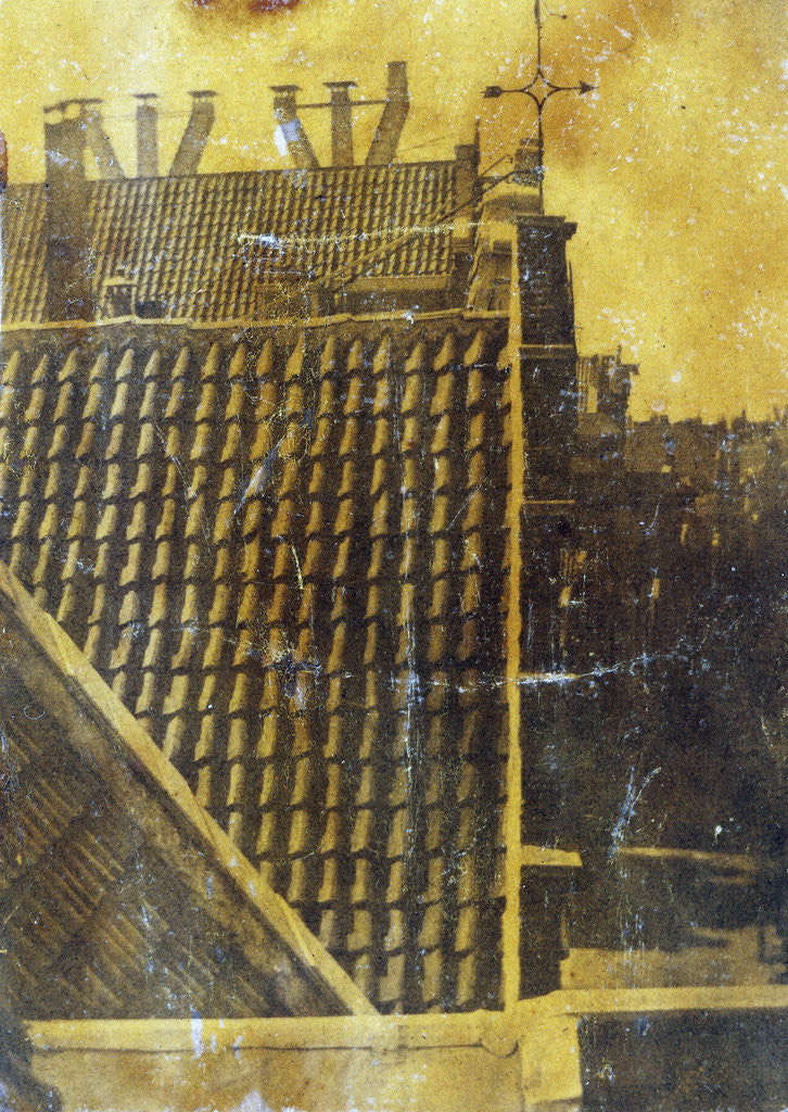 Detail of Amsterdam as seen from the house of the photographer by Eduard Isaac Asser