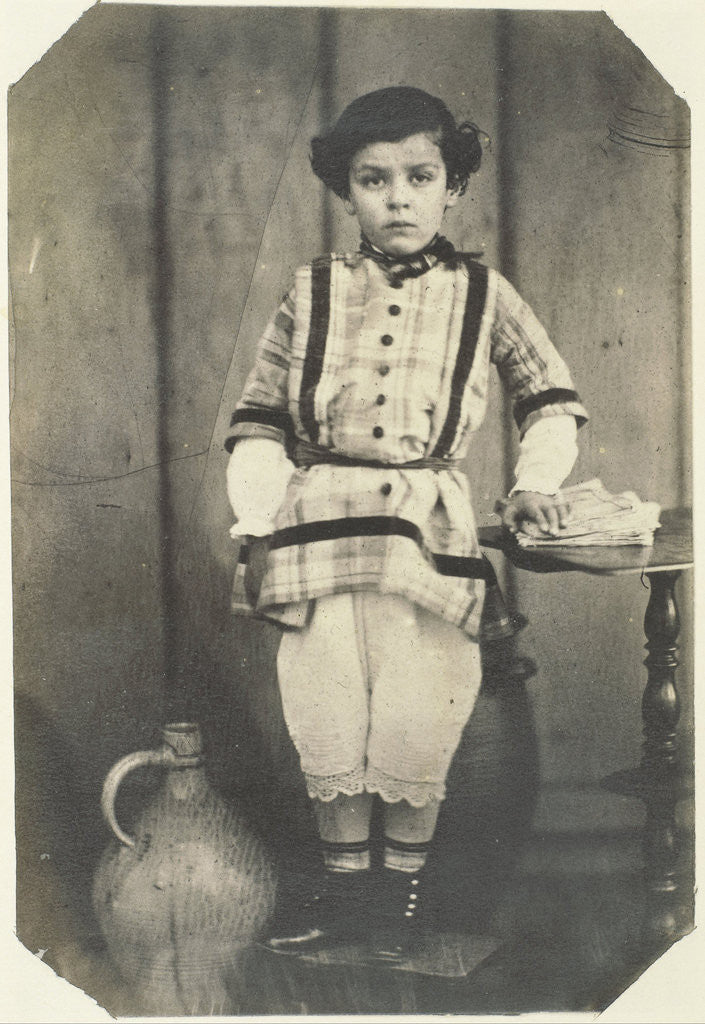 Detail of Portrait of Louis Asser by Eduard Isaac Asser