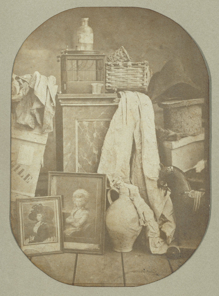 Detail of Still life with various objects by Eduard Isaac Asser