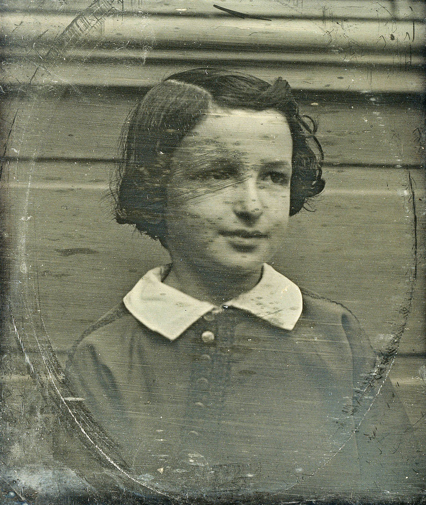 Detail of Portrait of Tobias MC Asser, cousin of the photographer by Eduard Isaac Asser