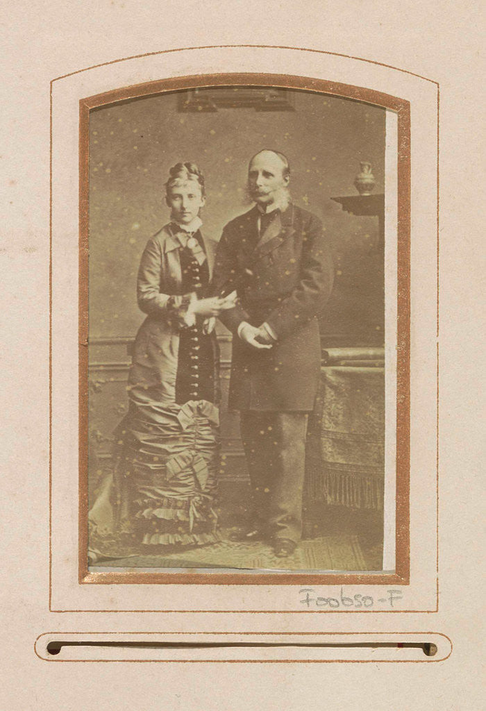 Detail of Royal couple by Anonymous