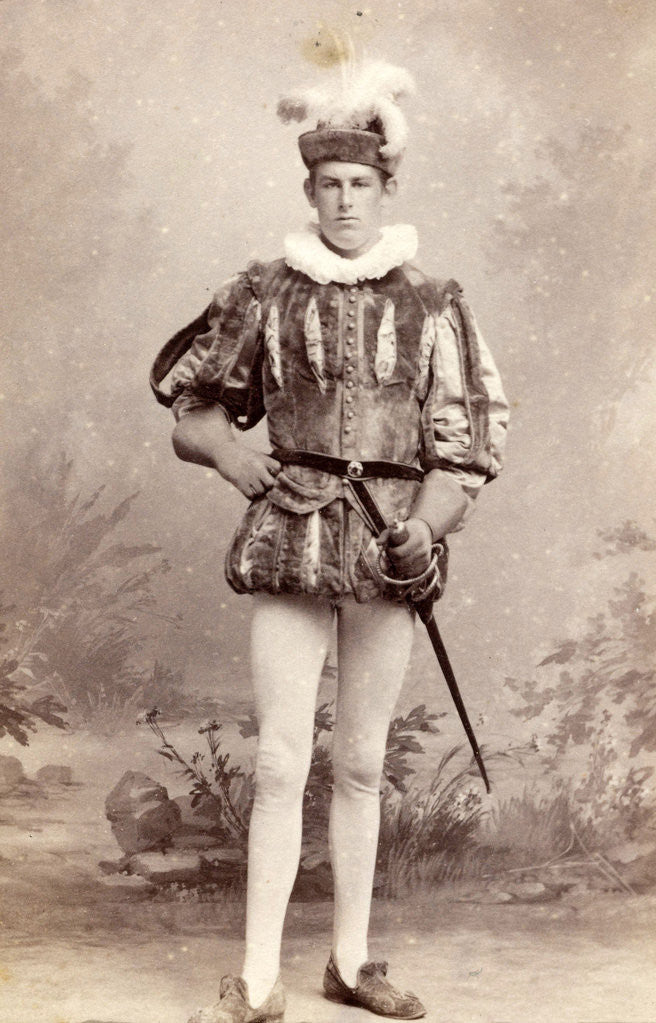 Detail of A. L van Haaften by Anton F. van der Stok