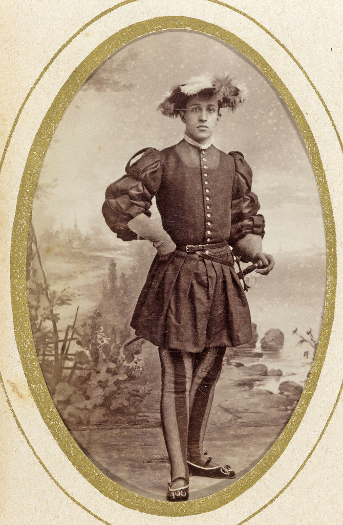 Detail of H.J.N. de Vries by Anton F. van der Stok