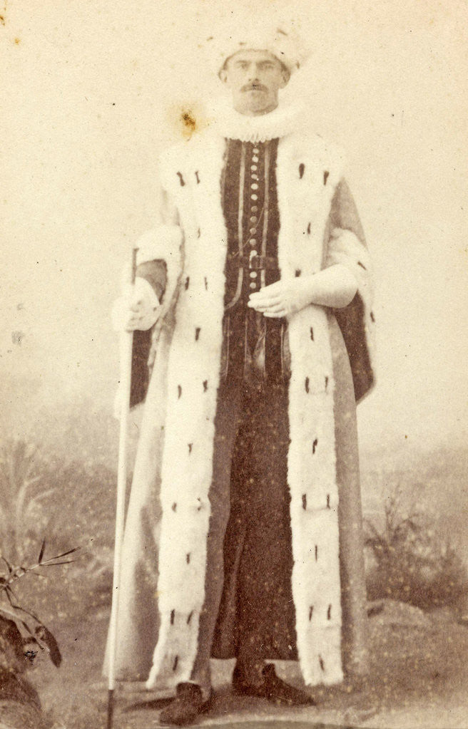 Detail of F.F. Beukema by Hendrik Jonker