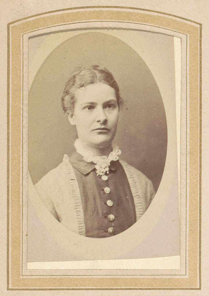 Detail of Portrait of a woman by J. Ephraim Jr