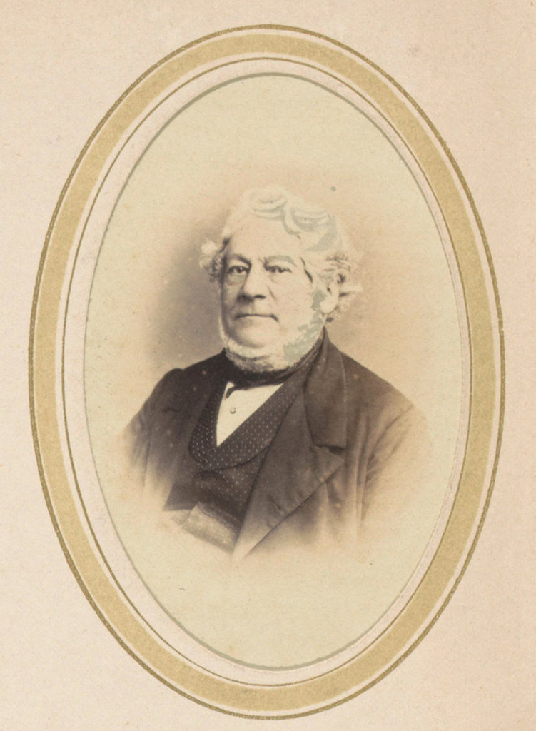 Detail of Portrait of a man with a beard and a jacket by A. Böeseken