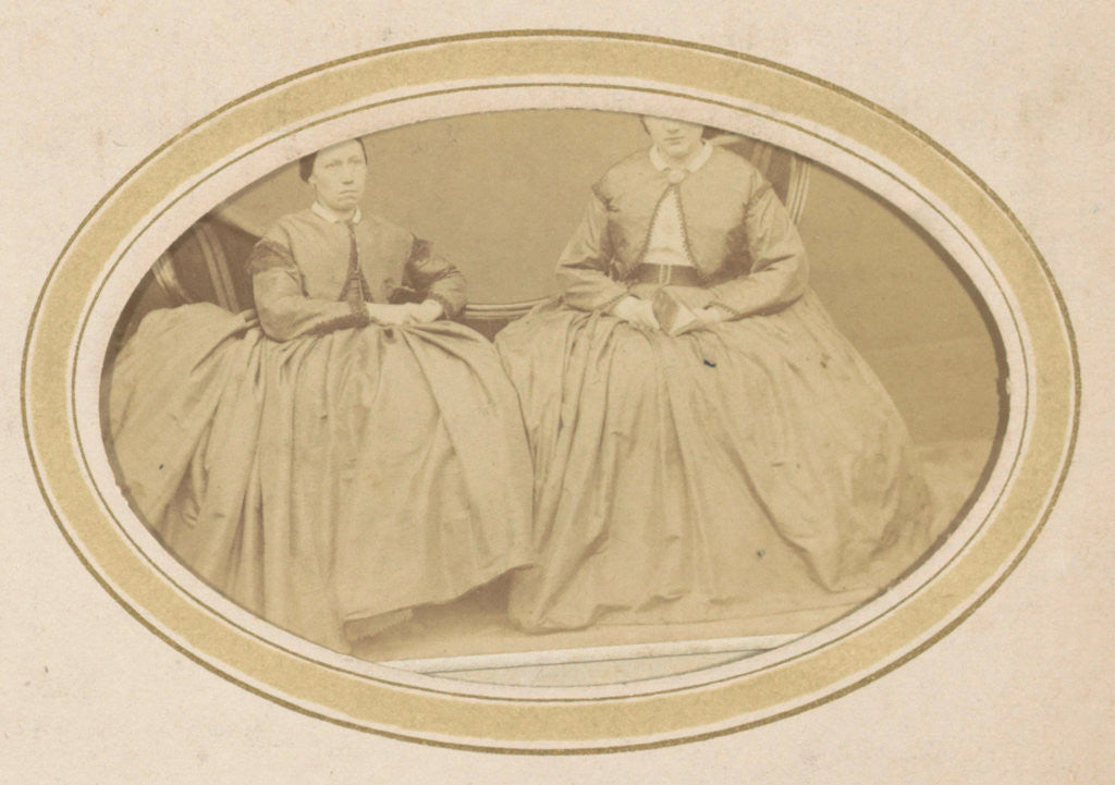 Detail of Photo album of a Dutch family with 168 cartes-de-visite and cabinet pictures by C. Janssen & E. Radermacher