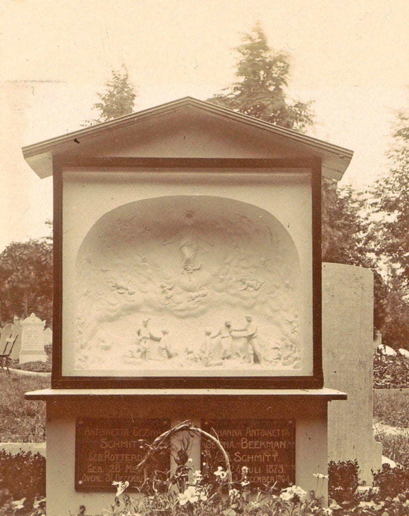 Detail of Monument on a cemetery by Anonymous