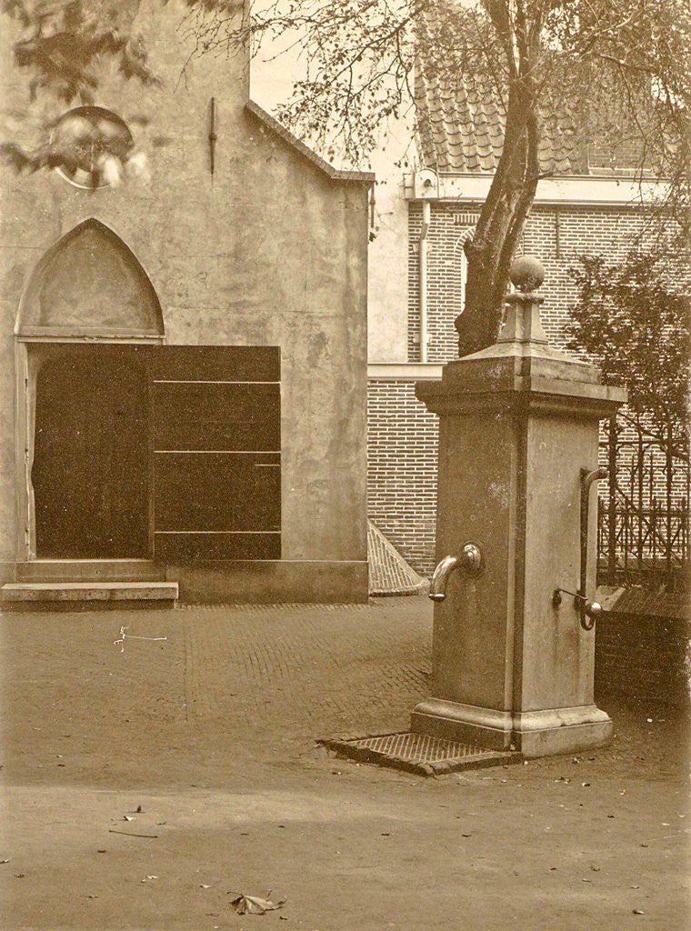 Detail of Pump on a church square by Anonymous