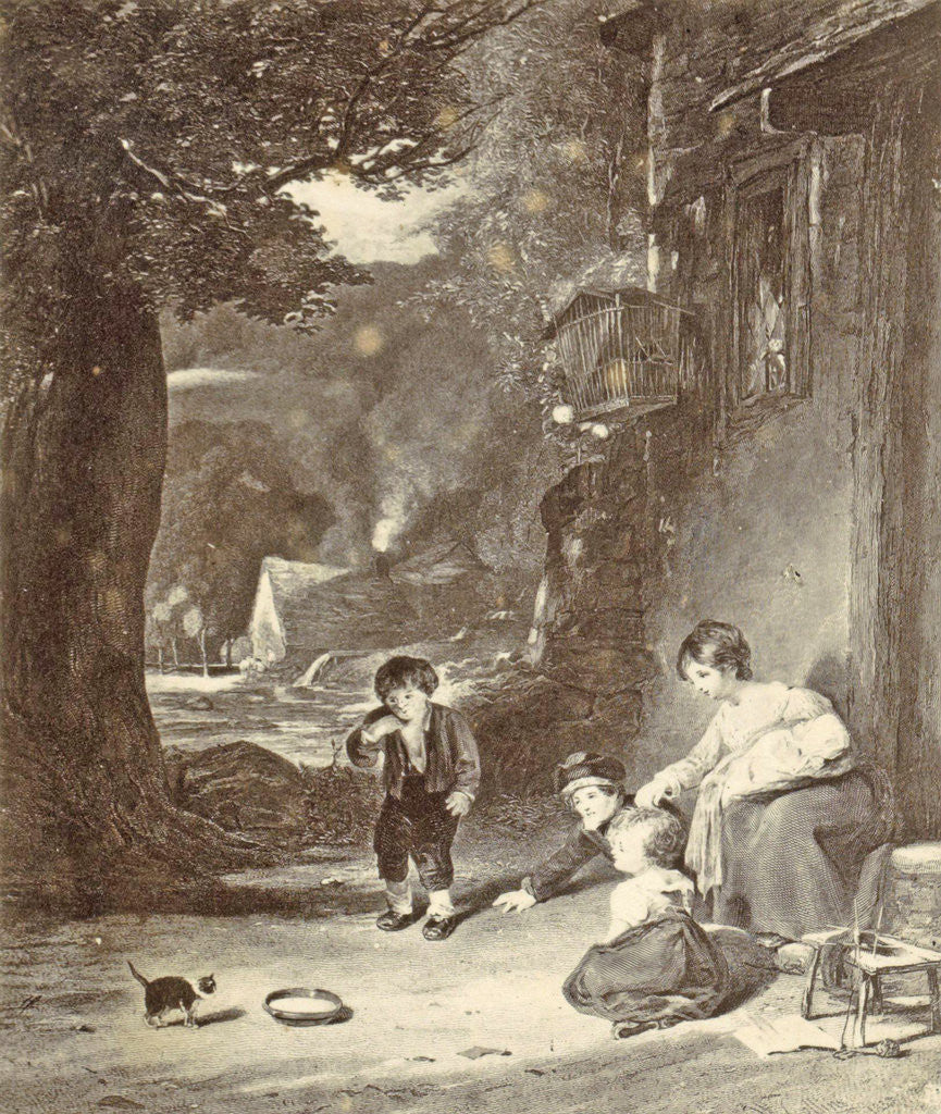 Detail of After a painting by Thomas Gainsborough by Anonymous