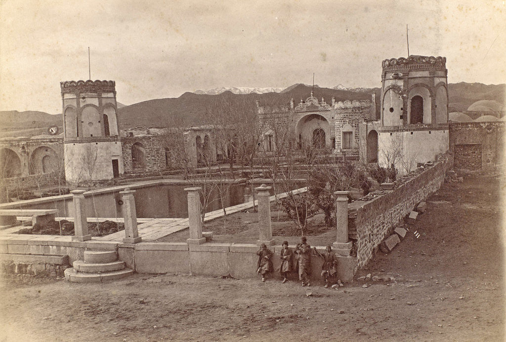 Detail of Travel Album H. Dunlop with pictures of landmarks in Persia, Scotland, Germany, Russia, China and Canada by Antoine Sevruguin