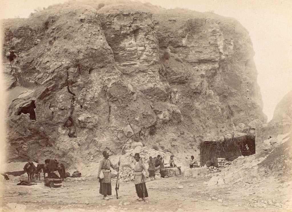 Detail of Travel Album H. Dunlop with pictures of landmarks in Persia, Scotland, Germany, Russia, China and Canada by Antoine Sevruguin