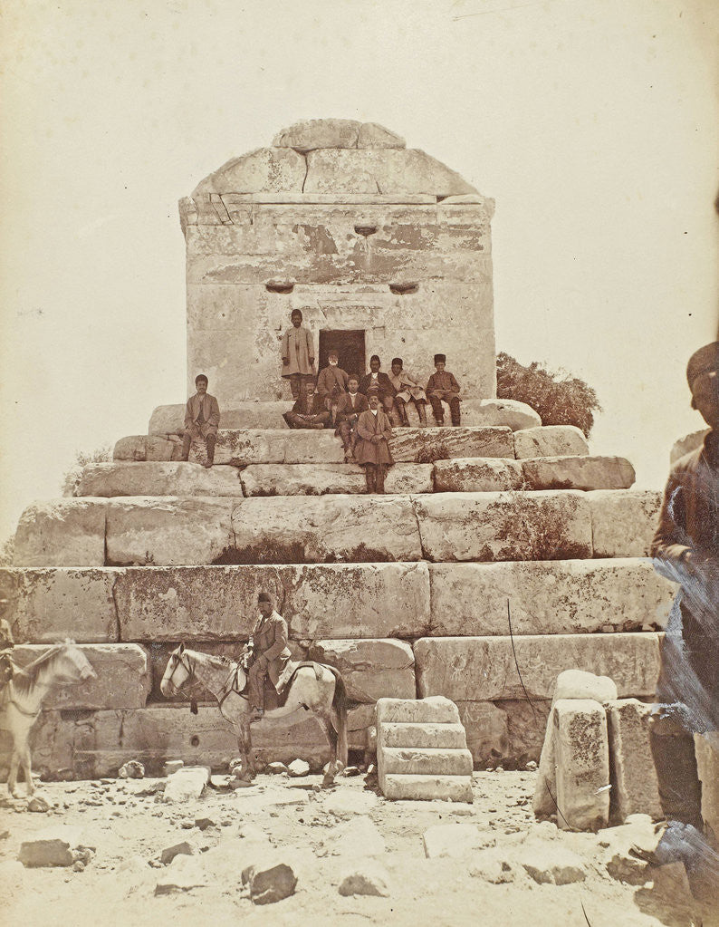 Detail of Travel Album H. Dunlop with pictures of landmarks in Persia, Scotland, Germany, Russia, China and Canada by Antoine Sevruguin