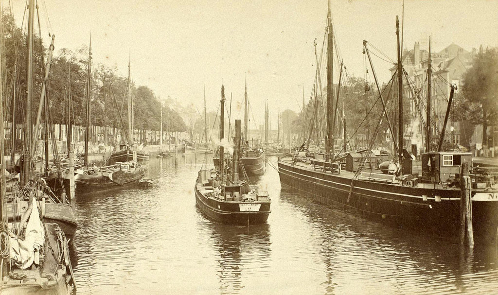 Detail of Rotterdam, Wijnhaven by Anonymous