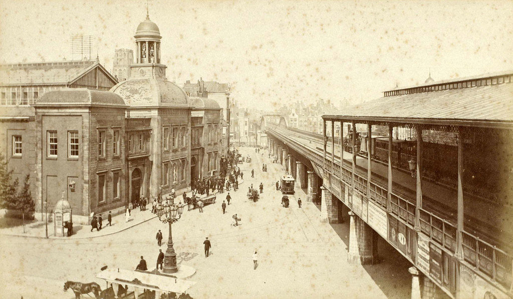 Detail of Rotterdam, Fair and Exhibition Station by Anonymous