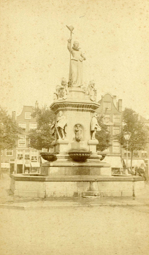 Detail of Rotterdam, New Market by Anonymous
