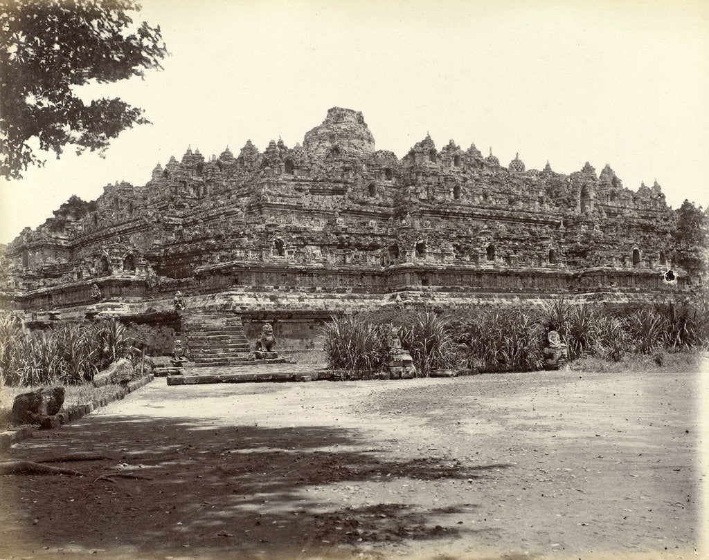 Detail of Borobudur in Java, Indonesia by Anonymous