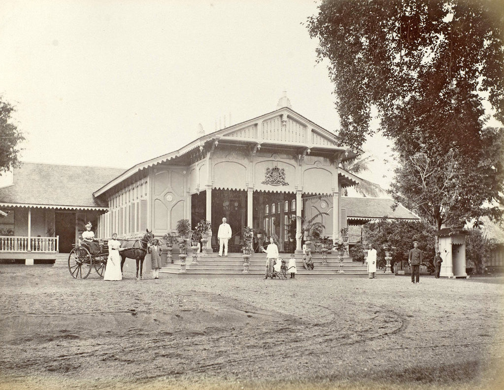 Detail of sights in Italy, Switzerland and the Dutch East Indies by Anonymous