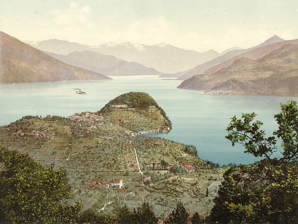 Detail of Travel Album with pictures of sights in Italy by Anonymous