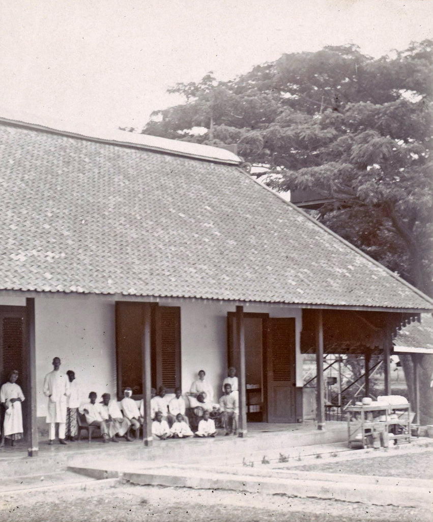 Detail of Photo album from a hospital in the Dutch East Indies, Indonesia by Anonymous