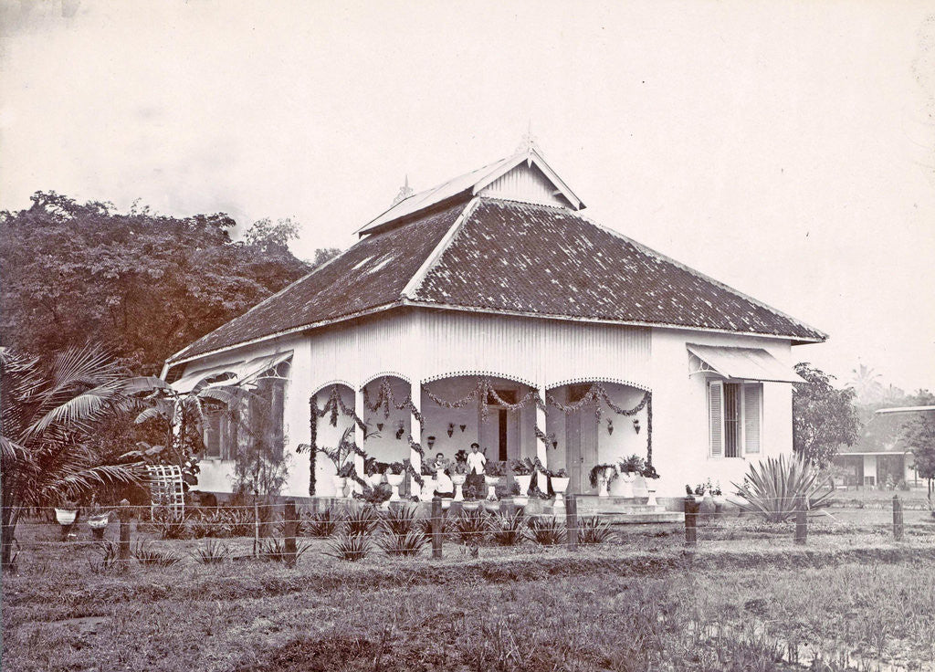 Detail of Photo album from a hospital in the Dutch East Indies, Indonesia by Anonymous