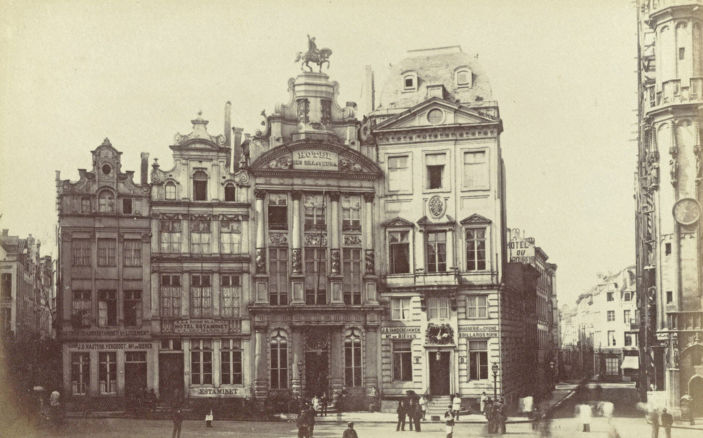 Detail of The Brewer's House, Antwerp by Anonymous