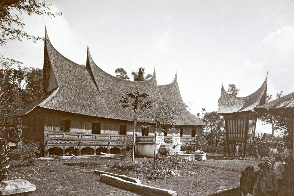 Detail of Camp. Kapau F. D. Kock, Indonesia by Christiaan Benjamin Nieuwenhuis