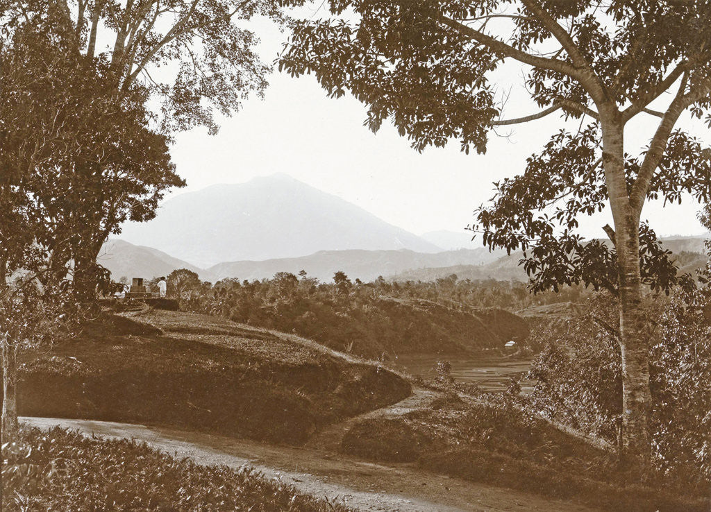 Detail of Sumatra, Matoer views, Indonesia by Christiaan Benjamin Nieuwenhuis