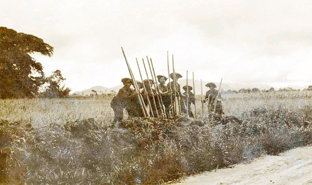 Detail of Sumatra indonesia Batak workers by Anonymous