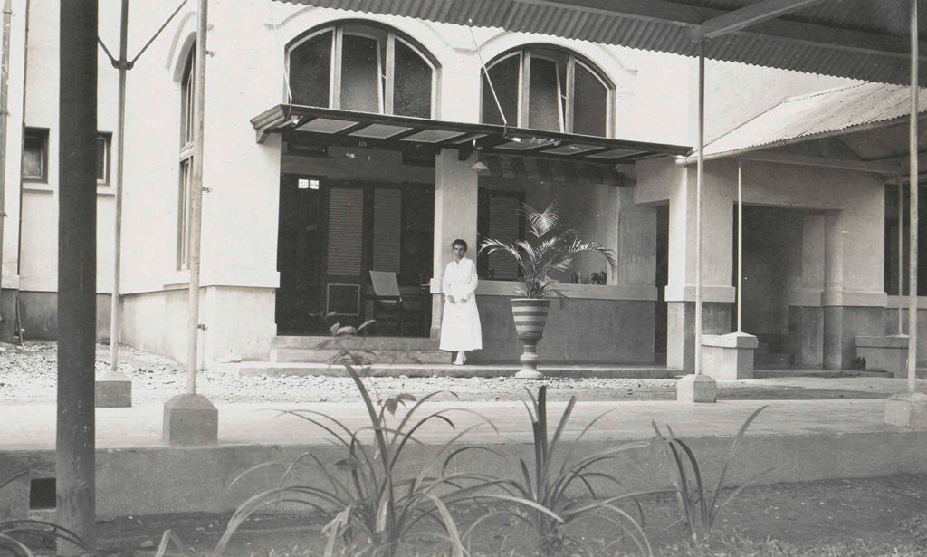 Detail of Batavia, Indonesia Hotel des Indes room 115 by Anonymous