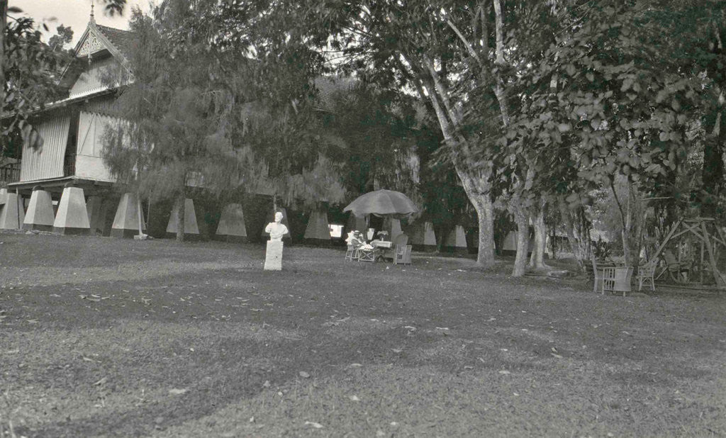 Detail of Sukabumi, hotel garden Selabatoe by Anonymous