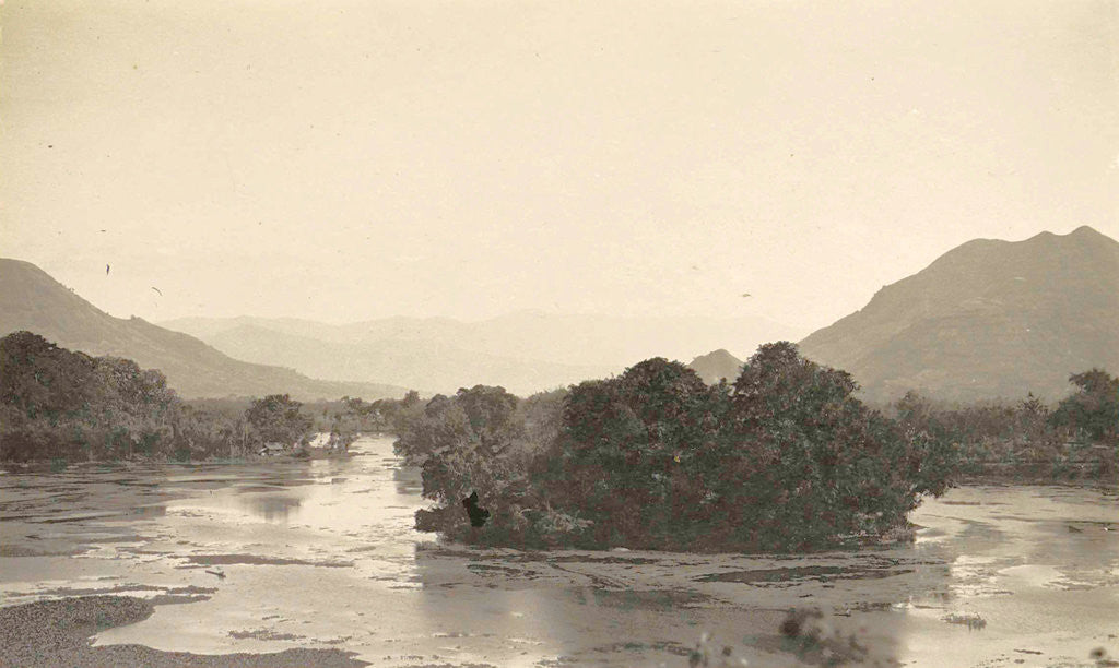 Detail of Java, lake of Leles, Parahyangan or Priangan or Preanger Java, Indonesia by Anonymous