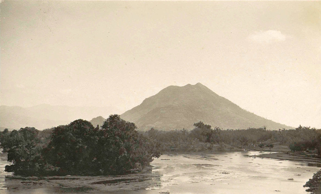 Detail of Java, Indonesia, lake of Leles, Priangan by Anonymous