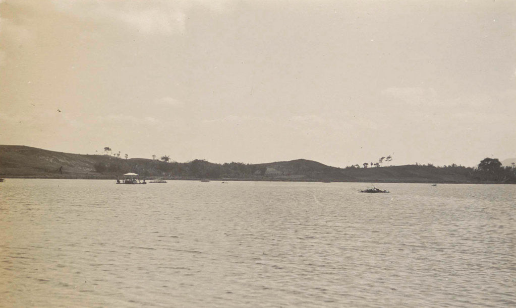Detail of Java, Indonesia Bengadis Lake in Garut by Anonymous