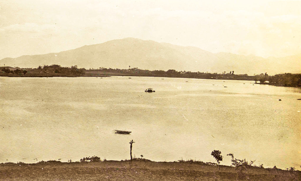Detail of Java, Indonesia Bengadis Lake in Garut by Anonymous